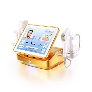 Professional 4 in 1 8D HIFU Vmax Skin Rejuvenation Face Lifting Machine Ultrasound Lipo Fat Removal Slimming RF Anti-wrinkle Anti-